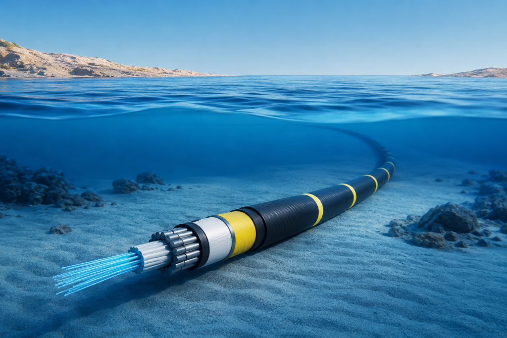 塞浦路斯-叙利亚海底光缆"Ugarit 2"预计2028年初投运 新闻配图